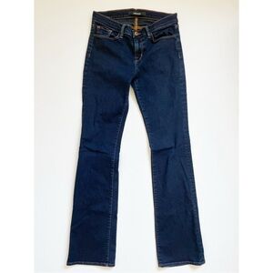 J Brand Brook Aura Indigo Stretch Boot Cut Jeans